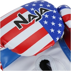 Luvas de Boxe Naja Estados Unidos - 12 OZ - Adulto - Foto 6