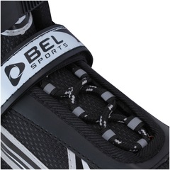 Patins Bel Fix Roller Aluminum 500 - In Line - Fitness - ABEC 9 - Ajustável - Adulto - Foto 3