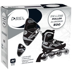Patins Bel Fix Roller Aluminum 500 - In Line - Fitness - ABEC 9 - Ajustável - Adulto - Foto 6