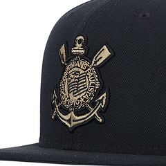 Boné Aba Reta do Corinthians Eterno Nike - Strapback - Adulto - Foto 3