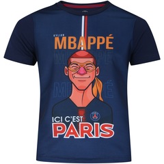 Camiseta PSG Mbappé Bomache - Infantil - Foto 1