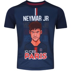 Camiseta PSG Neymar Jr. Bomache - Infantil - Foto 1