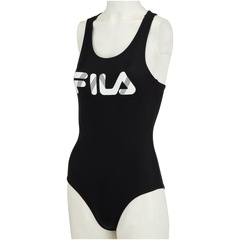 Maiô para Natação com Proteção Solar UV Fila Tri Logo - Adulto - Foto 3