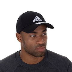 Boné Aba Curva adidas Essentials 3S Cotton - Strapback - Adulto - Foto 2