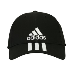 Boné Aba Curva adidas Essentials 3S Cotton - Strapback - Adulto - Foto 3