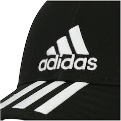 Boné Aba Curva adidas Essentials 3S Cotton - Strapback - Adulto - Foto 5