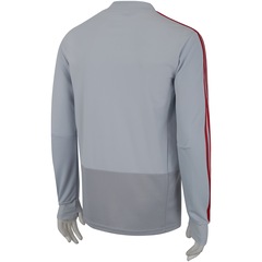 Camisa de Treino Manga Longa Manchester United 19/20 adidas - Masculina - Foto 4