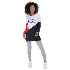Blusão de Moletom Fila Up Light - Feminino - Foto 4