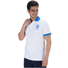 Camisa Polo da Seleção Brasileira 2019 Core Matchup Nike - Masculina - Foto 1