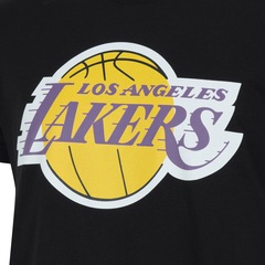 Camiseta NBA Los Angeles Lakers Big Logo - Masculina - Foto 7