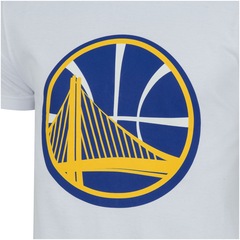 Camiseta NBA Golden State Warriors Big Logo - Masculina - Foto 3