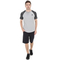 Camiseta Fila Sports Camo Raglan - Masculina - Foto 4