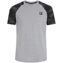Camiseta Fila Sports Camo Raglan - Masculina - Foto 5