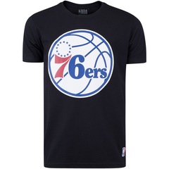 Camiseta NBA Philadelphia 76Ers Big Logo - Masculina - Foto 1