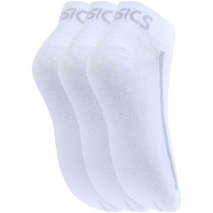 Kit de Meias Asics Soft Cotton com 3 Pares - Adulto - Foto 2