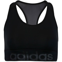Top Fitness adidas D2M Logo Bra - Adulto - Foto 5