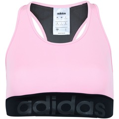 Top Fitness adidas D2M Logo Bra - Adulto - Foto 6