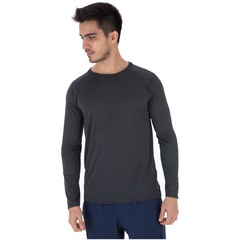 Camiseta Manga Longa Oxer Mescla - Masculina - Foto 2