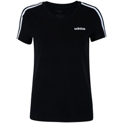 Camiseta adidas Essentials 3S Slim - Feminina - Foto 5