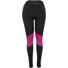 Calça Legging Oxer Recorte Mesh - Feminina - Foto 8