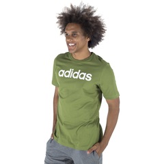 Camiseta adidas Essentials Linear Tee - Masculina - Foto 3