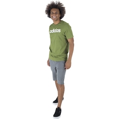 Camiseta adidas Essentials Linear Tee - Masculina - Foto 5