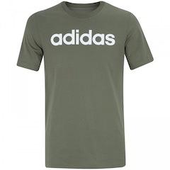 Camiseta adidas Essentials Linear Tee - Masculina - Foto 5