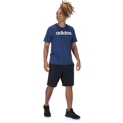 Camiseta adidas Essentials Linear Tee - Masculina - Foto 4