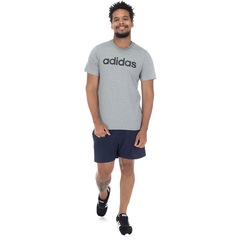 Camiseta adidas Essentials Linear Tee - Masculina - Foto 5
