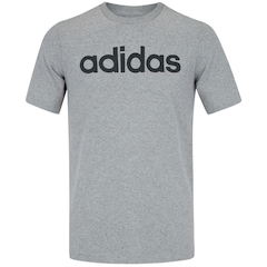 Camiseta adidas Essentials Linear Tee - Masculina - Foto 6