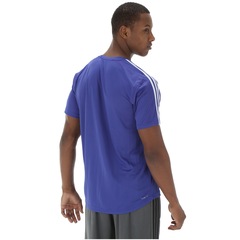 Camiseta adidas D2M 3S 19 - Masculina - Foto 3