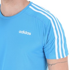 Camiseta adidas D2M 3S 19 - Masculina - Foto 4