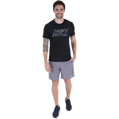 Camiseta Nike Pro Top SS Fttd 2L Camo - Masculina - Foto 4