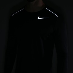 Camiseta Manga Longa Nike Dry Miler - Masculina - Foto 4