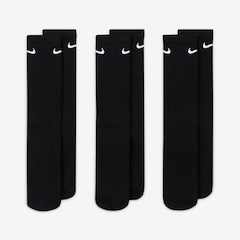 Kit de Meias Nike Everyday Cushioned Crew Cano Alto Unissex - Foto 3