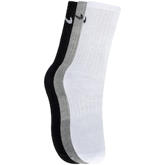 Kit de Meias Nike Everyday Cushioned Crew Cano Alto Unissex - Foto 3