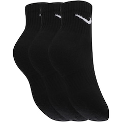 Kit de Meias Nike Everyday Cushion Ankle com 3 Pares - Adulto - Foto 2