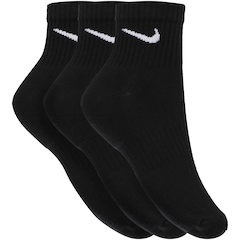 Kit de Meias Nike Everyday Cushion Ankle com 3 Pares - Adulto - Foto 1