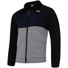 Agasalho Puma Tricot Suit I - Infantil - Foto 4