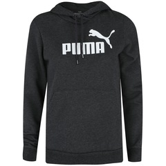 Blusão de Moletom com Capuz Puma Essentials Logo Hoody Fleece - Feminino - Foto 4