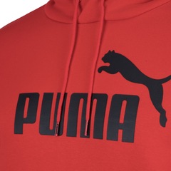 Blusão de Moletom com Capuz Puma Ess Hoody FL Big Logo - Masculino - Foto 6