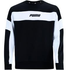 Blusão de Moletom Puma Rebel Crew FL - Masculino - Foto 6