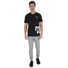 Calça Puma Essentials Slim - Masculina - Foto 4