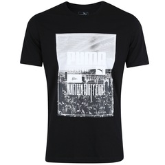 Camiseta Puma Photoprint Skyline - Masculina - Foto 5
