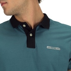 Camisa Polo Fatal Estampada 20608 - Masculina - Foto 4