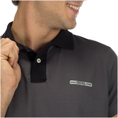 Camisa Polo Fatal Estampada 20608 - Masculina - Foto 4
