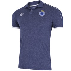 Camisa Polo do Cruzeiro Viagem 2019 Umbro - Masculina - Foto 3