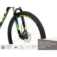 Mountain Bike GT Timberline Expert - Aro 29 - Freio Promax Hidráulico - Câmbio Shimano - 24 Marchas - Foto 5