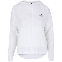 Jaqueta Corta-Vento com Capuz adidas S2S - Feminina - Foto 6