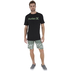 Camiseta Hurley Silk O&O Solid - Masculina - Foto 4